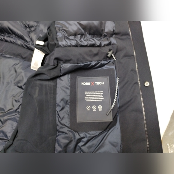 Michael kors puffer jacket Kors X Tech Hybrid Parka jacket $598 retail - Picture 17 of 17